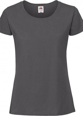 Γυναικειο Μπλουζακι Ringspun Premium T Fruit of the Loom 61-424-0 Light Graphite