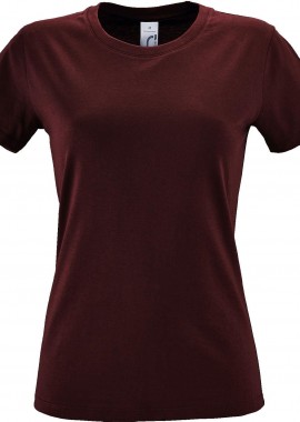 - Γυναικείο T-shirt Regent Women SOLS 01825 Burgundy