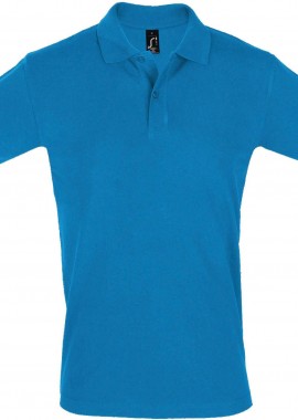 - Ανδρικό πόλο πικέ Perfect Men SOLS 11346 Aqua