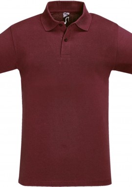 - Ανδρικό πόλο πικέ Perfect Men SOLS 11346 Burgundy