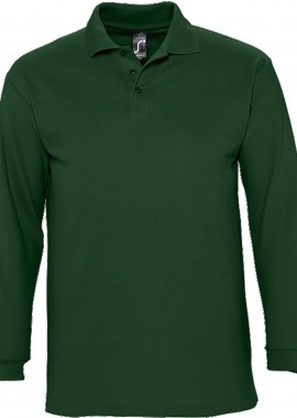 - Ανδρικό πόλο πικέ Winter II SOLS 11353 Golf Green