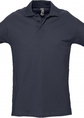 - Ανδρικό πόλο πικέ Spring II SOLS 11362 Navy