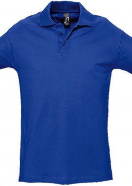 - Ανδρικό πόλο πικέ Spring II SOLS 11362 Royal Blue