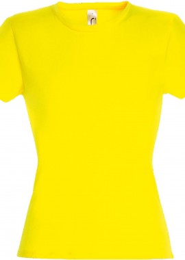 - Γυναικείο T-shirt Miss SOLS 11386 Lemon
