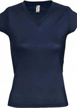 Γυναικείο T-shirt Moon SOLS 11388 Denim