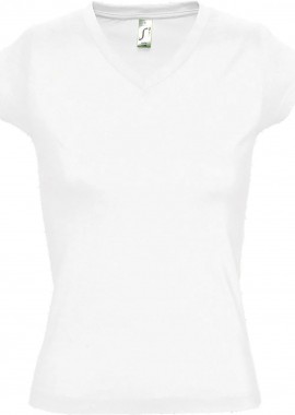 - Γυναικείο T-shirt Moon SOLS 11388 White