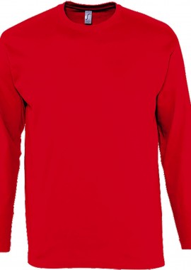 Μακρυμάνικο T-Shirt Monarch SOLS 11420 Red