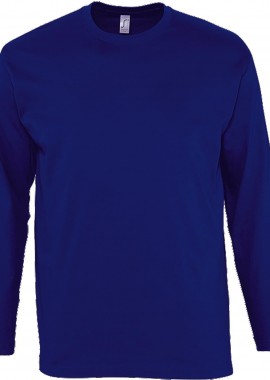 - Μακρυμάνικο T-Shirt Monarch SOLS 11420 Ultramarine