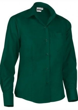 Πουκάμισο Μακρυμάνικο Γυναικείο Valento STAR Bottle Green