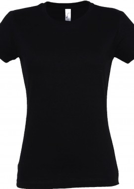 Γυναικείο T-shirt Imperial Women SOLS 11502 Deep Black