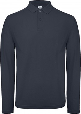- Μακρυμανικο Ανδρικο Polo ID.001 LSL B & C PUI12 Navy