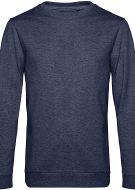 - Ανδρικό Φούτερ B & C WU01W Heather Navy