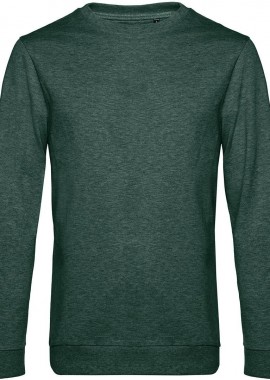 - Ανδρικό Φούτερ B & C WU01W Heather Dark Green
