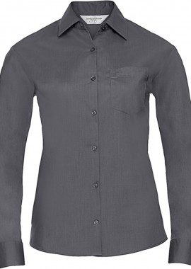 - Μακρυμάνικο γυναικείο πουκάμισο Russell R-934F-0 Convoy Grey