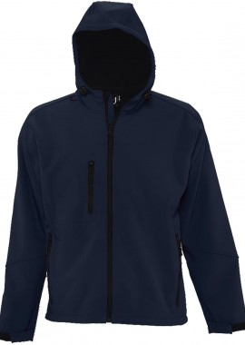 - Ανδρικό softshell με κουκούλα Replay Men SOLS 46602 French Navy