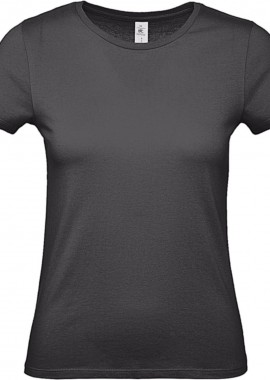 - Γυναικειο T Shirt E150 B & C TW02T Black Pure