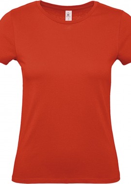 - Γυναικειο T Shirt E150 B & C TW02T Fire Red