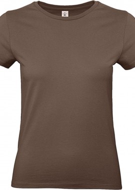 - Γυναικειο T Shirt E190 B & C TW04T Chocolate
