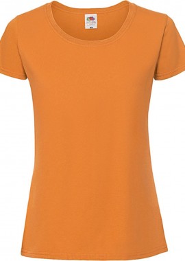 Γυναικειο Μπλουζακι Ringspun Premium T Fruit of the Loom 61-424-0 Orange