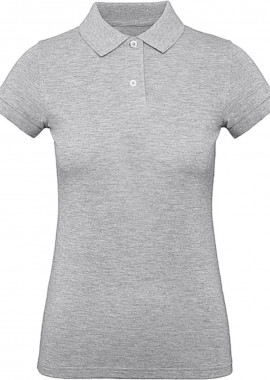 - Γυναικειο Μπλουζακι Polο Inspire Organic B & C PW440 Heather Grey