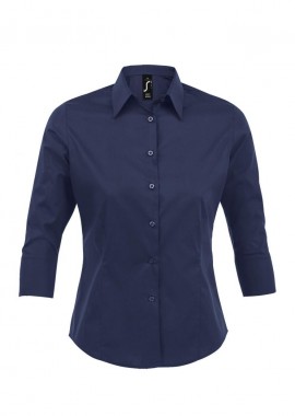 - Γυναικείο πουκάμισο Effect SOLS 17010 Dark Blue