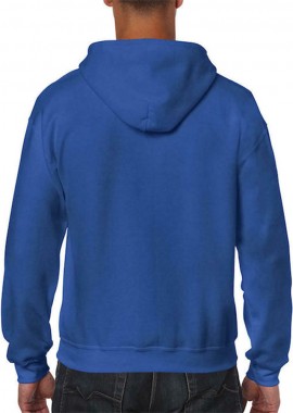 - Heavyweight Full Zip Hooded Sweat Gildan 18600 Royal