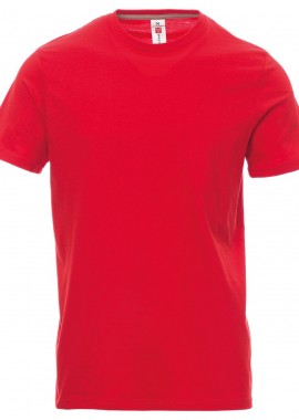 - SUNSET Κοντομάνικη μπλούζα PAYPER 02000330 Red