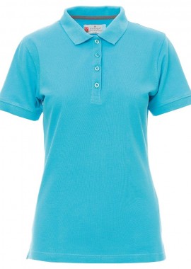 - VENICE Γυναικείο μπλουζάκι πόλο PAYPER 02000370 Atoll Blue