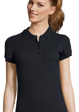 - Γυναικείο πόλο πικέ Passion SOLS 11338 Navy