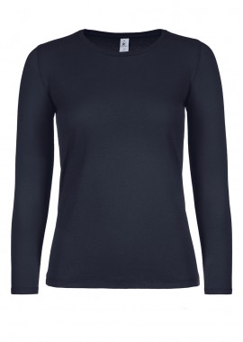 Γυναικείο μακρυμάνικο T- Shirt B & C TW06T Navy