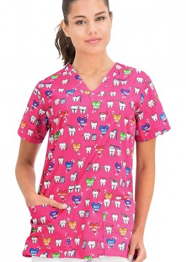 Ιατρική Μπλούζα BAMBINA B-well 400766 Teeths