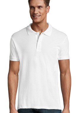 - Ανδρικό πόλο πικέ Perfect Men SOLS 11346 White