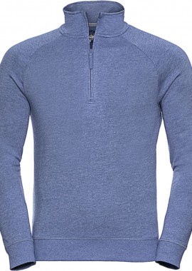 - Ανδρικό Φούτερ 1/4 Zip Russell R-282M-0 Blue Marl