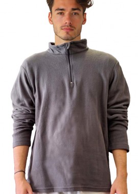 - Μπλούζα Fleece Valento Trekking Charcoal Grey