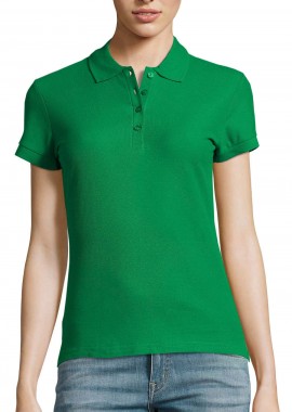 Γυναικείο πόλο πικέ Passion SOLS 11338 Kelly Green