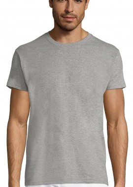 - T-Shirt Regent SOLS 11380 Grey Melange