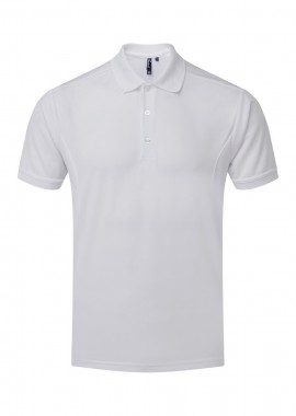 - Ανδρικό πόλο πικέ Coolchecker® PREMIER PR615 White