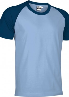 T-Shirt CAIMAN Valento CAVARGCCM Sky Blue-Orion Navy Blue