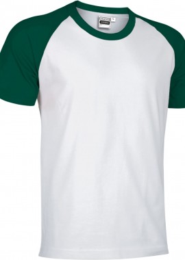 T-Shirt CAIMAN Valento CAVARGCBB White-Bottle Green