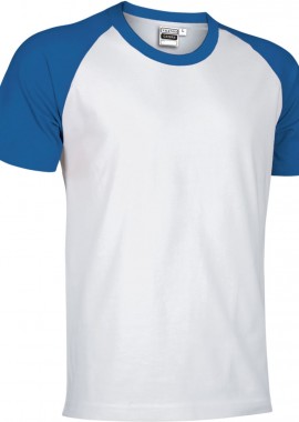 T-Shirt CAIMAN Valento CAVARGCBA White-Royal Blue