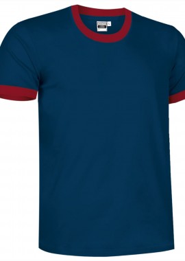 T-Shirt COMBI Valento CAVACOMMR Orion Navy Blue-Lotto Red