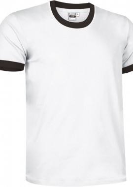 T-Shirt COMBI Valento CAVACOMBN White-Black