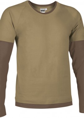 T-Shirt DENVER Valento CAVADENKC Kamel Brown-Chocolate Brown