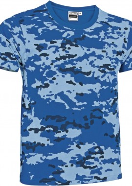 - T-shirt SOLDIER Valento CAVASOLZX Pixelated Blue