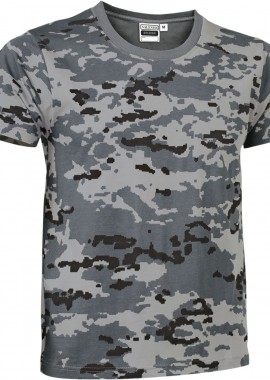 T-shirt SOLDIER Valento CAVASOLGX Pixelated Grey