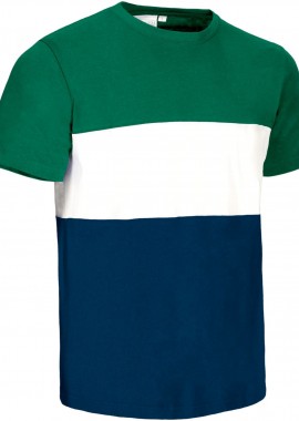 - T-Shirt VARSITY Valento CAVAVARVB Kelly Green-White-Orion Navy Blue