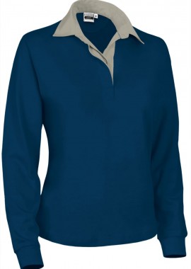 Γυναικείο μπλουζάκι πόλο ράγκμπι AVANT Valento RGVAMMLMR Orion Navy Blue