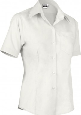 Γυναικείο Κοντομάνικο Πουκάμισο STAR Valento CSVASTCMF Ivory White