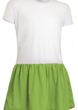 Παιδικό φόρεμα SUNNY Valento VEVASUNBV_kids White-Apple Green