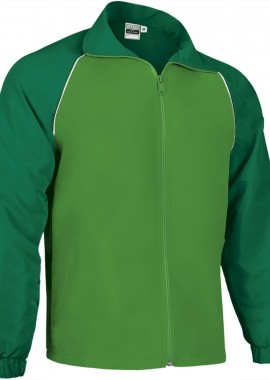 Αθλητικό μπουφάν MATCHPOINT Valento CQVAMATHP_kids Kelly Green-Apple Green-White